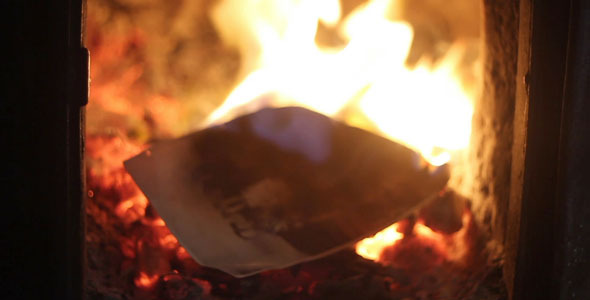 Is it safe to burn old photographs?